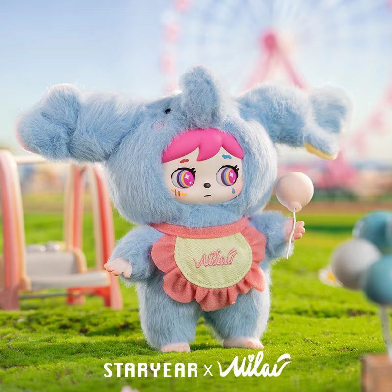 STARYEAR MILAI Forest Long-Ear Plush  Blind Box - 6PCs Random Collectible Figures Whole Set